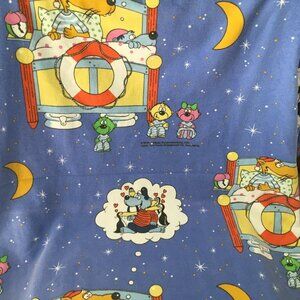 Vintage Captain Bluebear Hein Bloed  TV Cartoon Bedding Comforter Duvet Cover